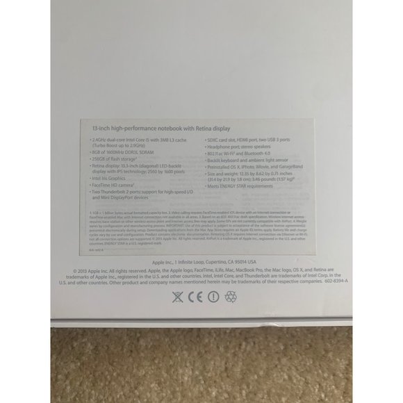 Like new Mac book pro for sale with original box - Picture 4 of 5